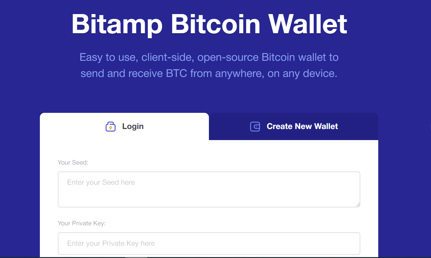 Bitcoin Wallet Mit Private Key